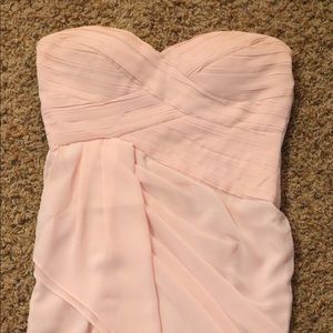 Pink Formal Strapless Dress